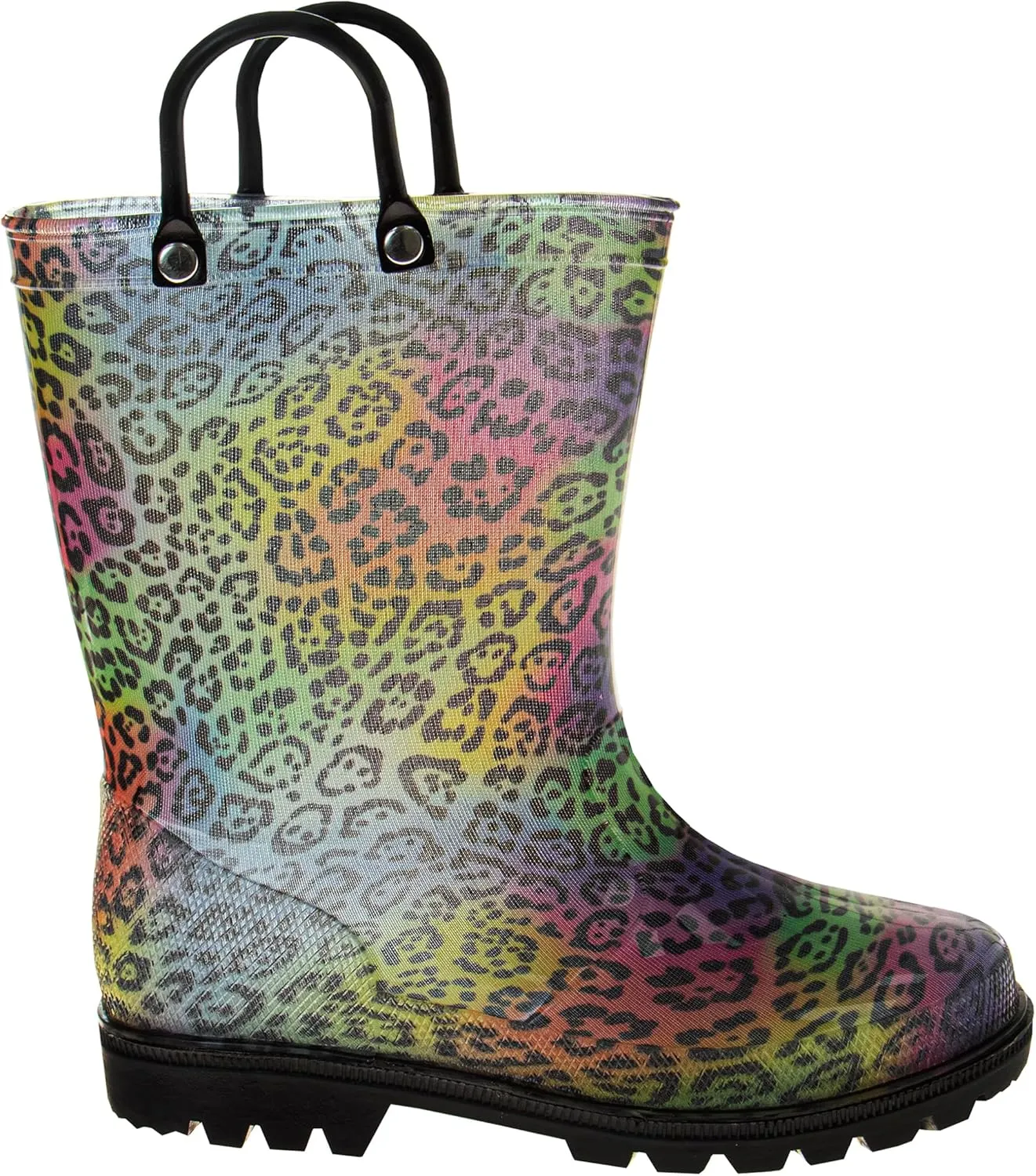 Josmo Boy's Unisex Kids Fun Colors Outdoor Rain Boot