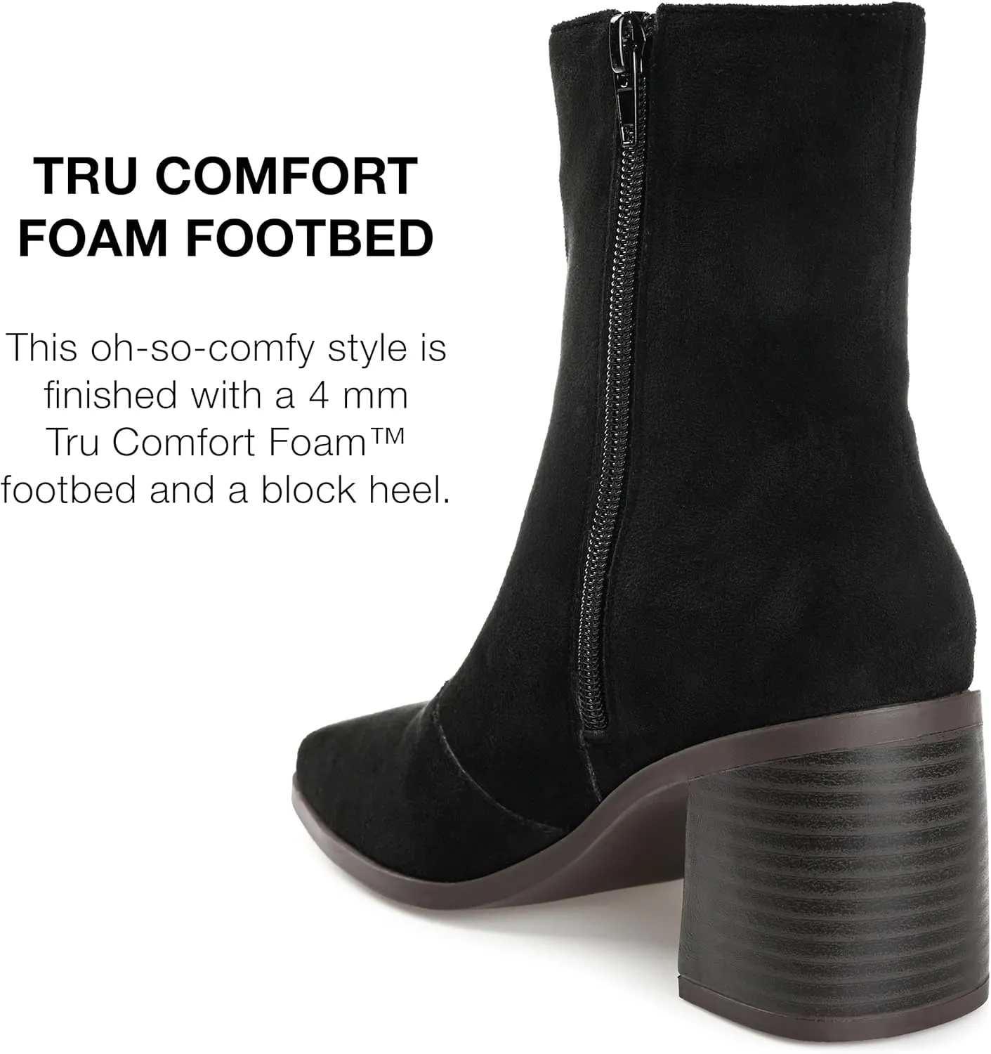 Journee Collection Women's Tru Comfort Foam Sloann Bootie Ankle Boot