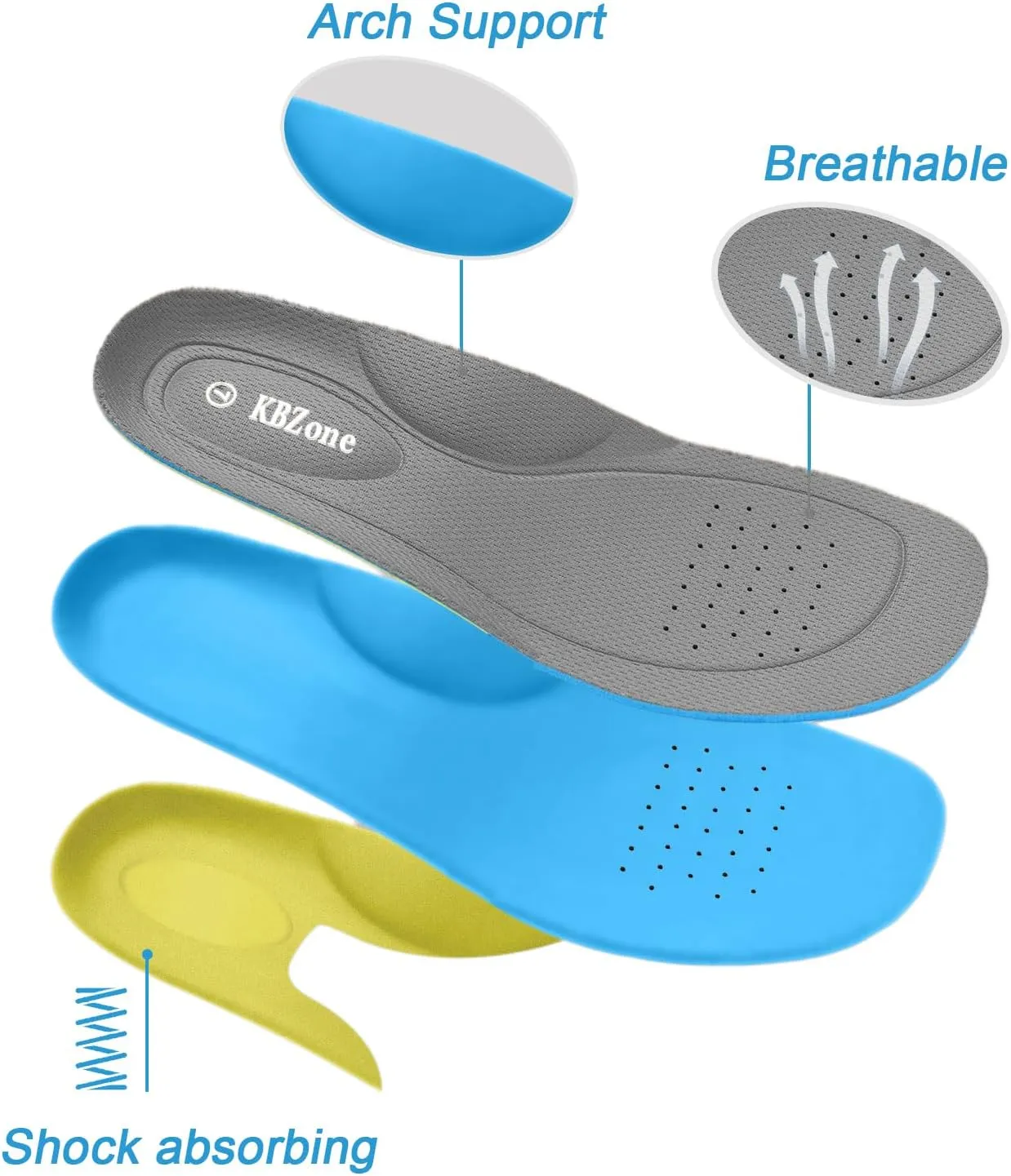 KBZone Women‘s Flat Shoes Round Toe Knit Ballet Flat Comfort Dressy Flat Walking Shoes