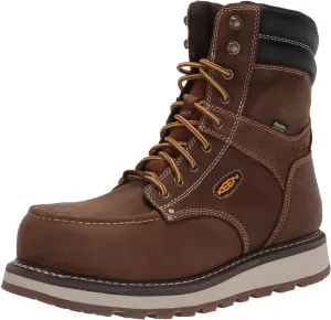 KEEN Utility Men's Cincinnati8"WaterproofComposite ToeWedge Work Boot
