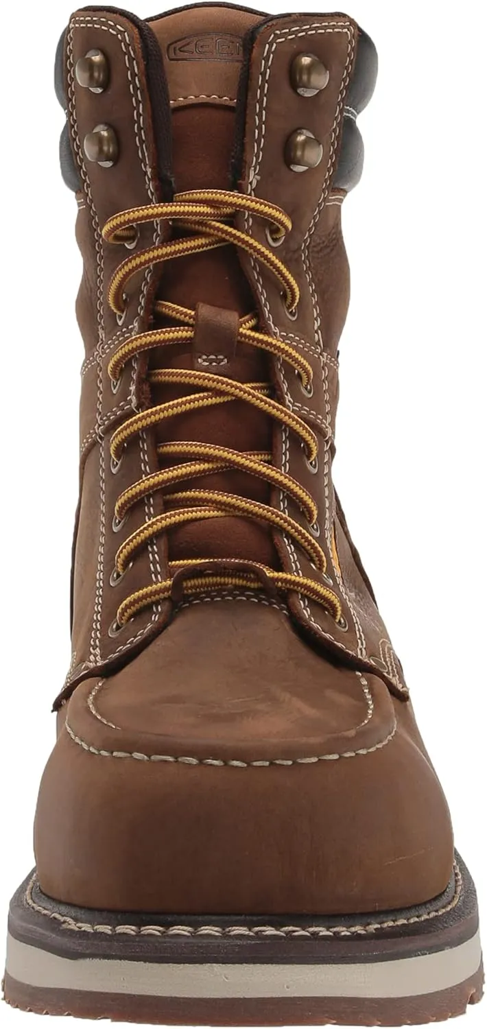 KEEN Utility Men's Cincinnati8"WaterproofComposite ToeWedge Work Boot