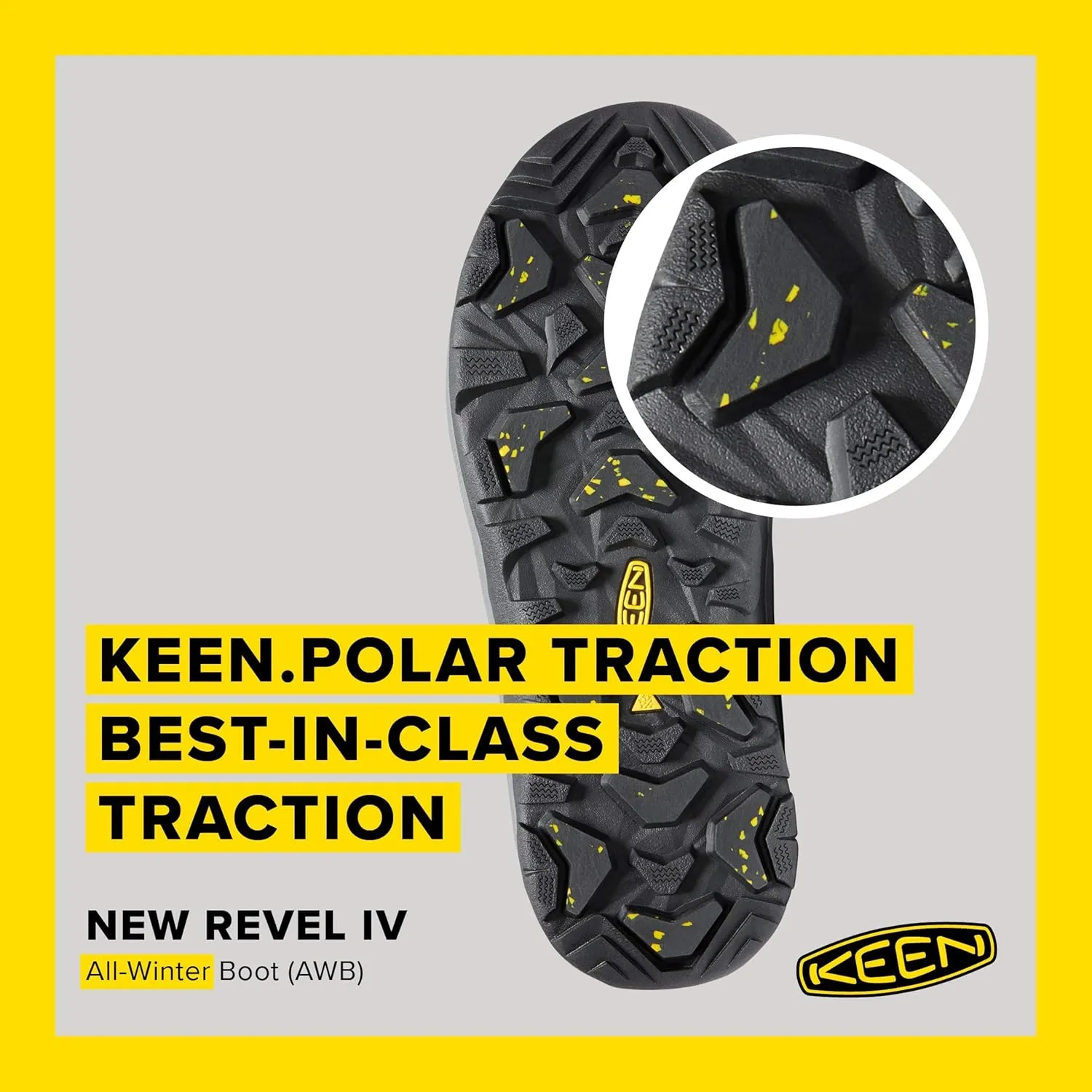 KEEN Women's Revel 4 Mid Height Polar Insulated Waterproof Snow Boots