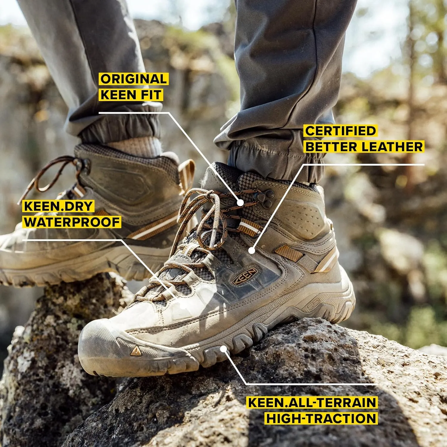 KEEN Women's Targhee 3 Mid Height Waterproof Hiking Boot