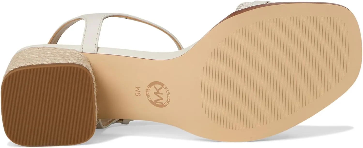 Michael Kors Women's Mandy Mid Sandal Heeled