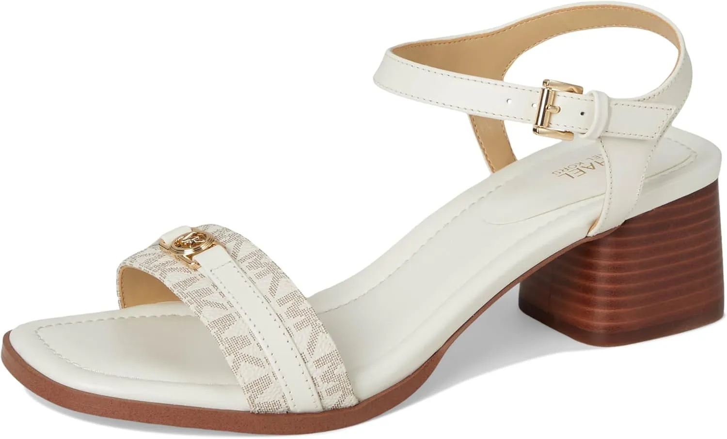 Michael Kors Women's Mandy Mid Sandal Heeled