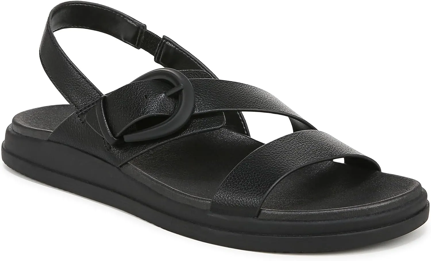 Naturalizer Womens Hope Strappy Slingback Flat Sandal