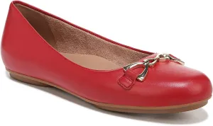 Naturalizer Women's Maxwell-Bit Chain Detail Round Toe Ballet Flat