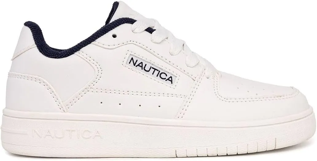 Nautica Kids Boys Lace-Up Fashion Sneakers Low-Top Dress Shoes for Youth - (Big Kid/Little Kid)