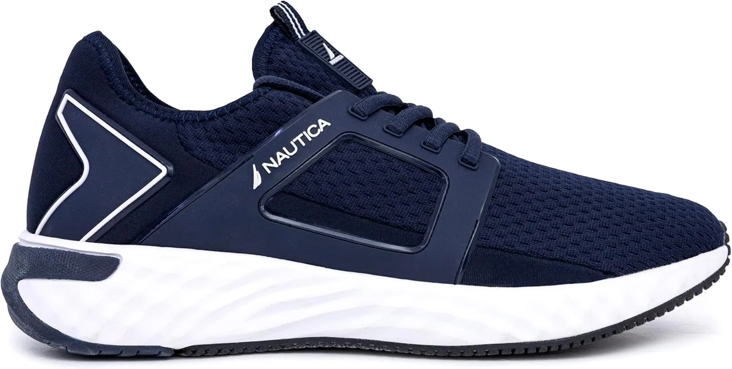 Nautica Men's Sneakers: Athletic, Comfortable, Casual Lace-Up Fashion Walking Shoes