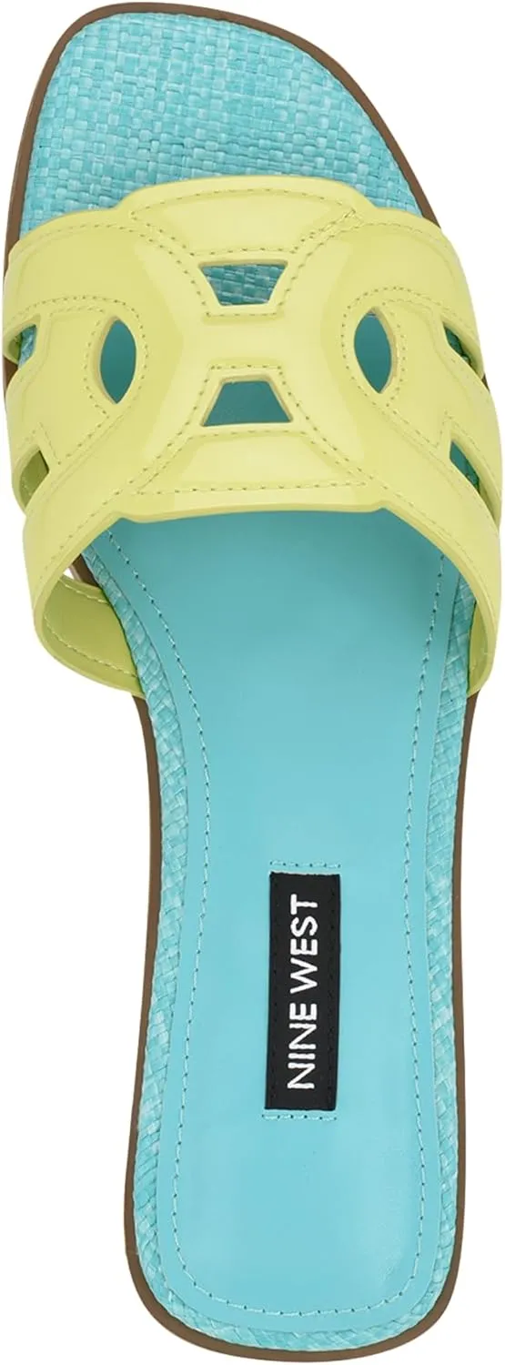 Nine West Women's Geena Flat Sandal