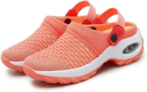 Orthopedic Clogs for Women, Wooden Shoes for Women, Air-Cushioned Wooden Shoes for Women