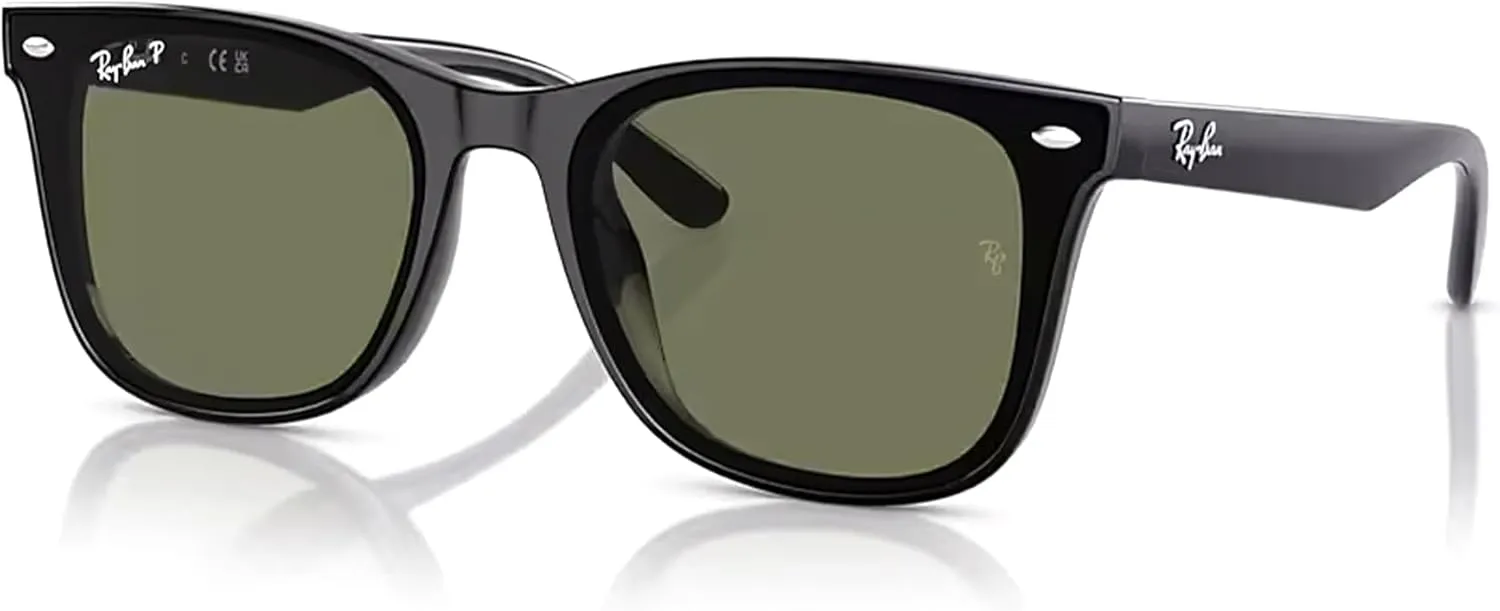 Ray-Ban RB4420 Square Sunglasses for Men for Women   BUNDLE With Designer iWear Complimentary Eyewear Kit