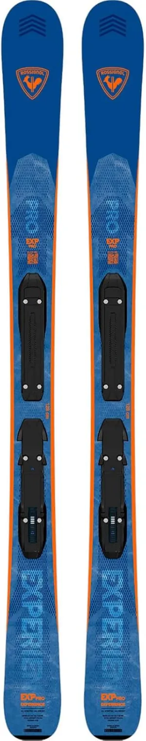 ROSSIGNOL Kid's Experience PRO Lightweight Durable Alpine All-Mountain Snow Skis with Kid 4 GripWalk B76 Bindings
