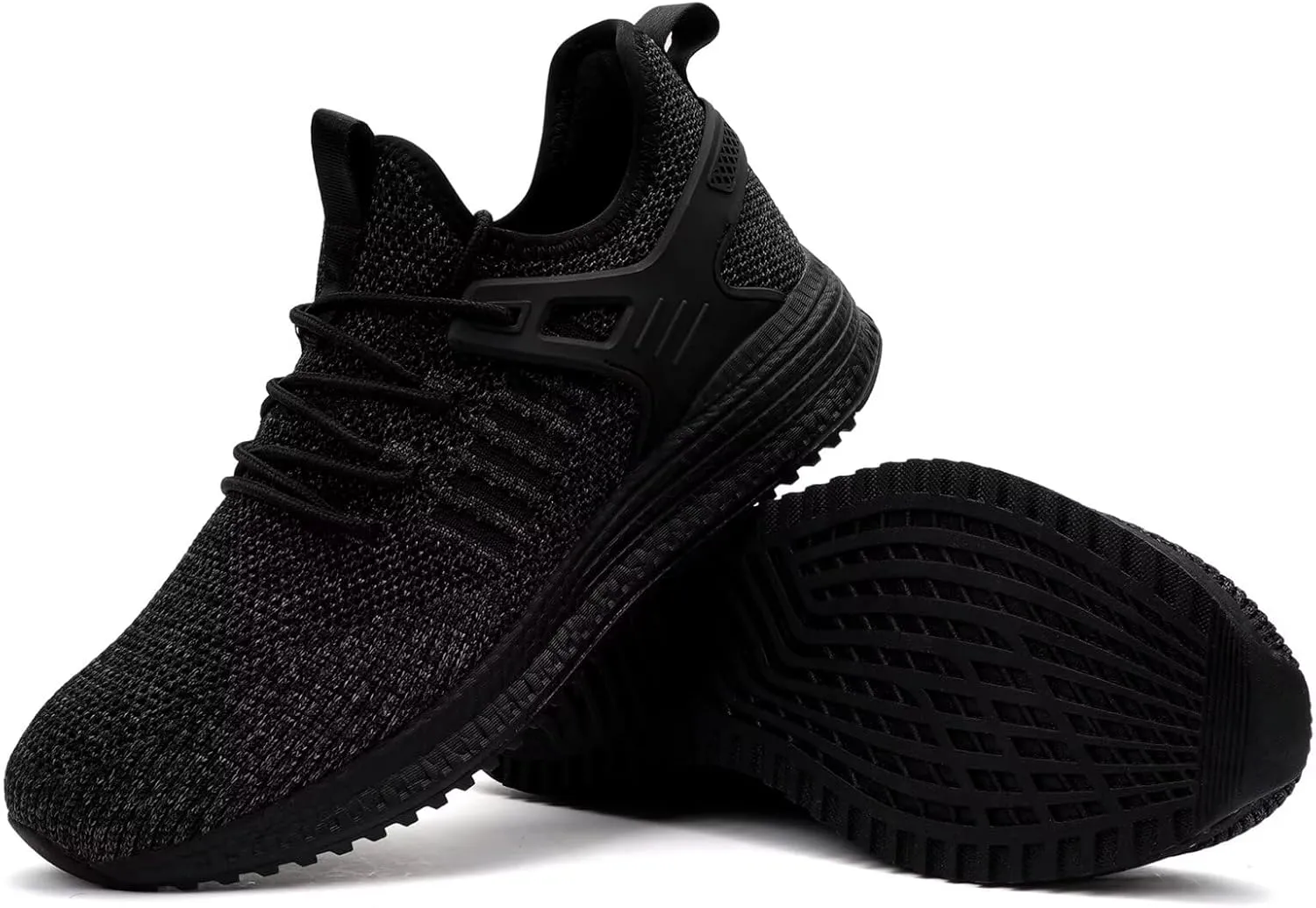 SDolphin Men's Running Shoes Sneakers - Tennis Workout Walking Gym Athletic Rubber Sole Breathable Comfortable Non Slip Fashion Shoes