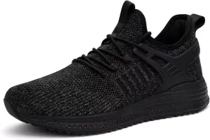 SDolphin Men's Running Shoes Sneakers - Tennis Workout Walking Gym Athletic Rubber Sole Breathable Comfortable Non Slip Fashion Shoes