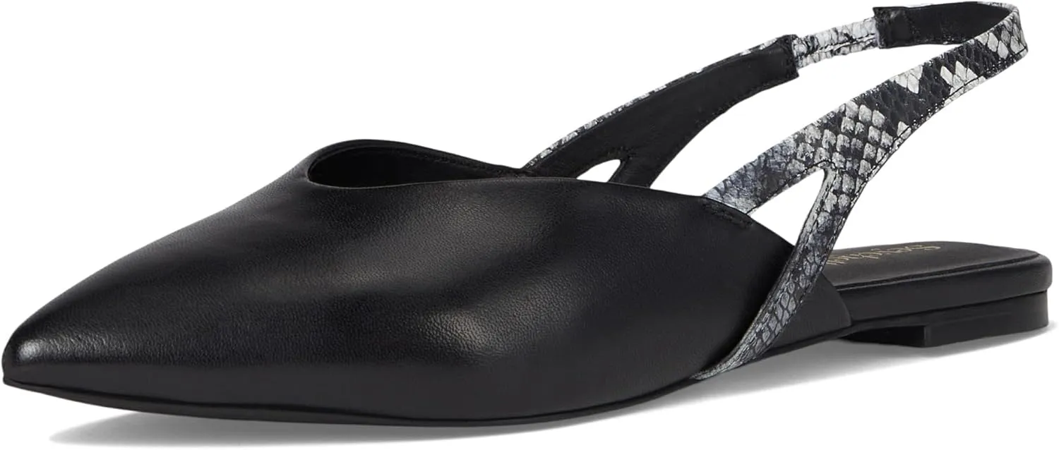 Seychelles Women's Good Girl Leather Exotic Ballet Flat