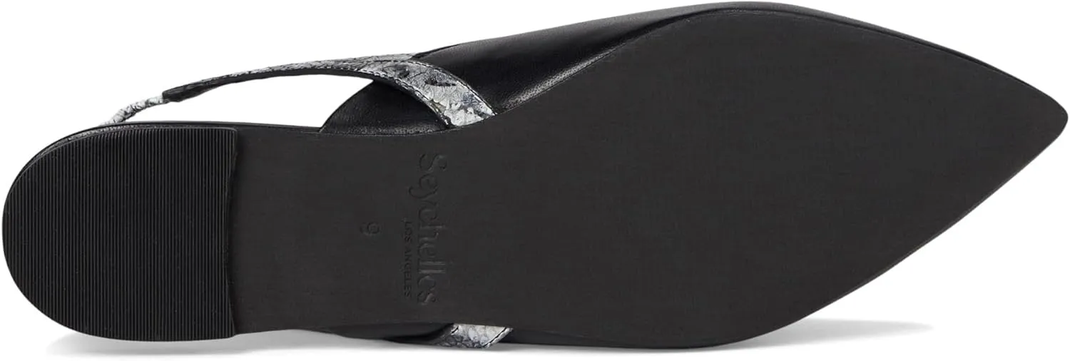 Seychelles Women's Good Girl Leather Exotic Ballet Flat