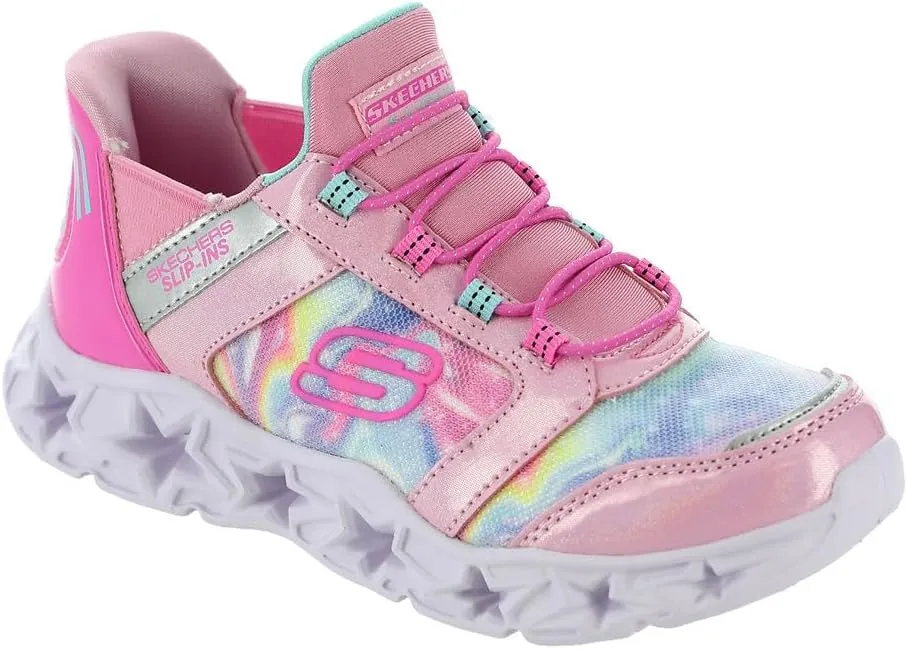 Skechers Girl's Galaxy Lights-Tie Dye Takeo Sneaker