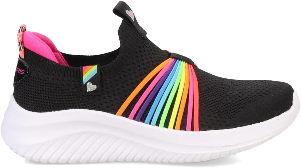 SKECHERS Girl's Ultra Flex 3.0-Rainbow Speed Sneaker