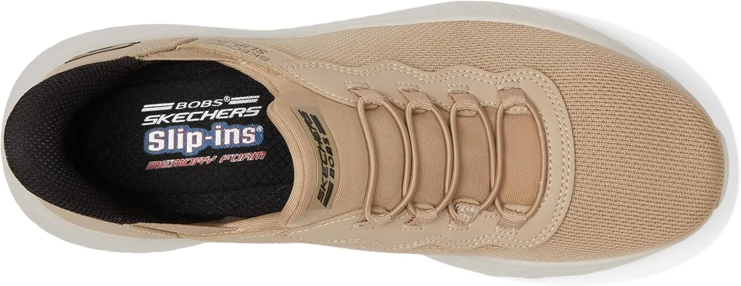 Skechers Men's Hands Free Slip-ins Bobs Squad Chaos-Daily Hype Sneaker