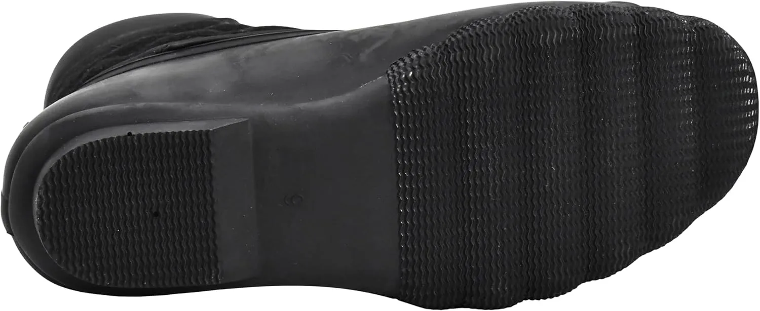 Skechers Women's Pond Lil Puddles Mid Quilted Lace Up Duck Boot with Waterproof Outsole