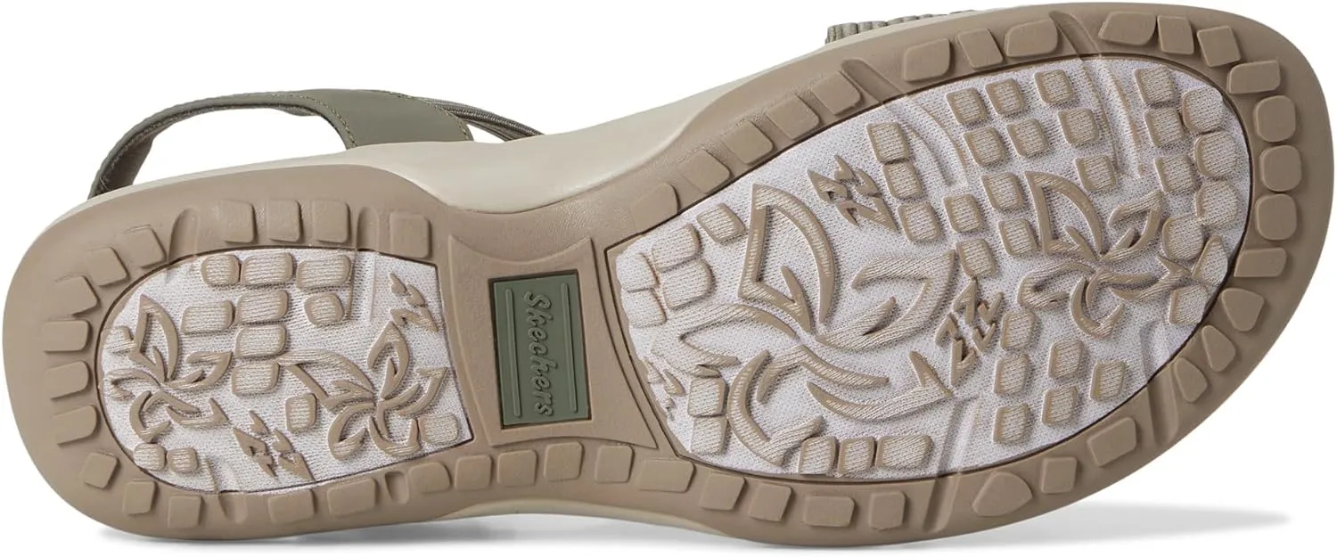 Skechers Women's Reggae Slim-Coffee Run Sandal