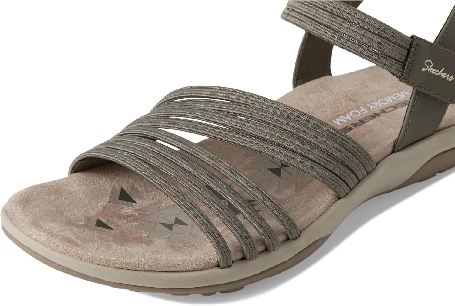 Skechers Women's Reggae Slim-Coffee Run Sandal