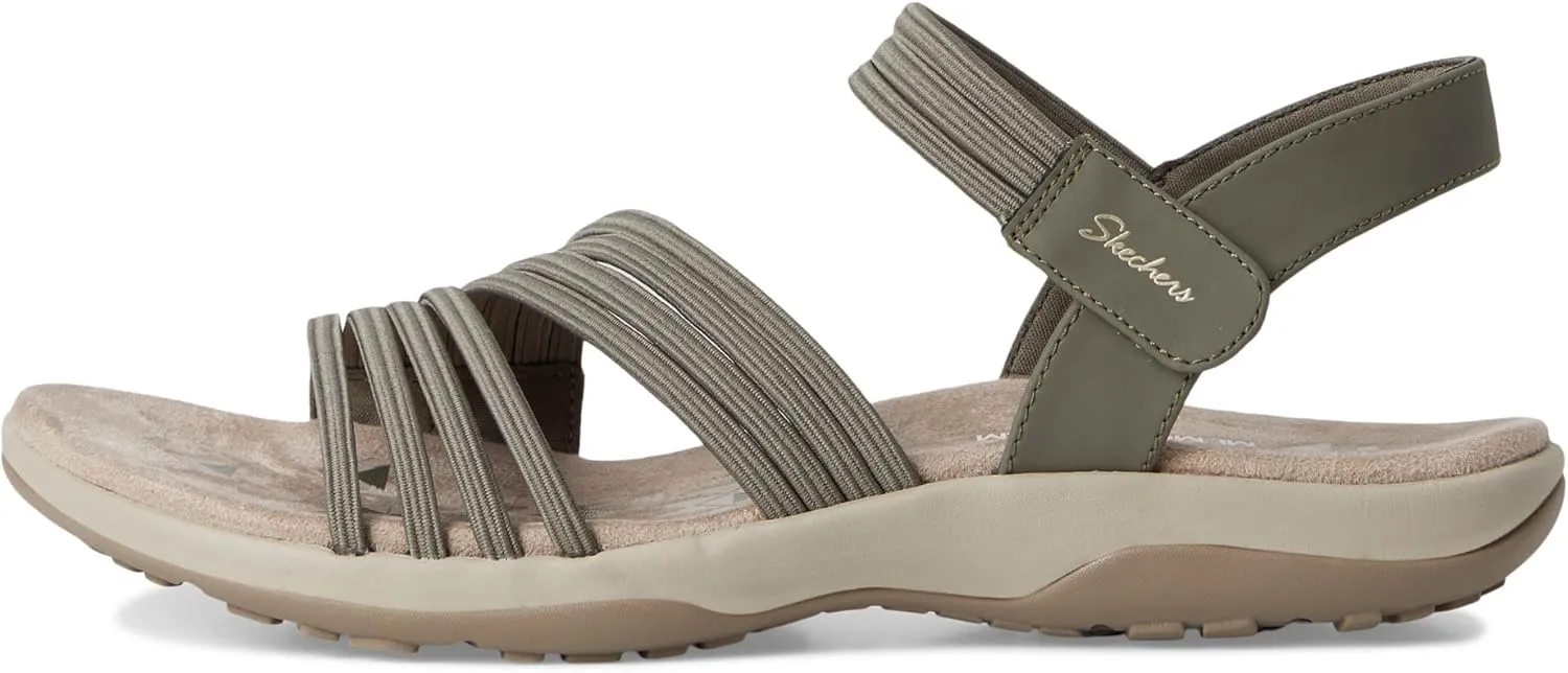 Skechers Women's Reggae Slim-Coffee Run Sandal