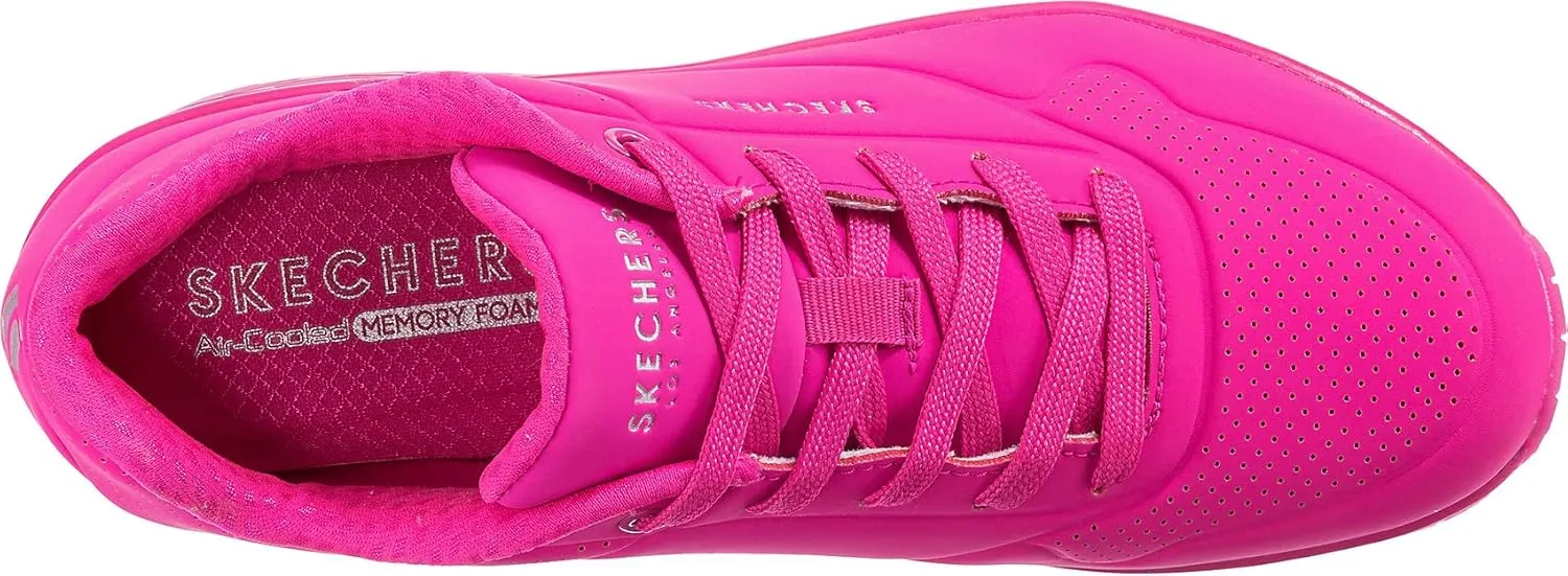 Skechers Women's Street, Uno - Neon Nights Sneaker