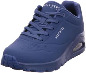 Skechers Women's Uno-Stand on Air Sneaker, Blu, 6.5