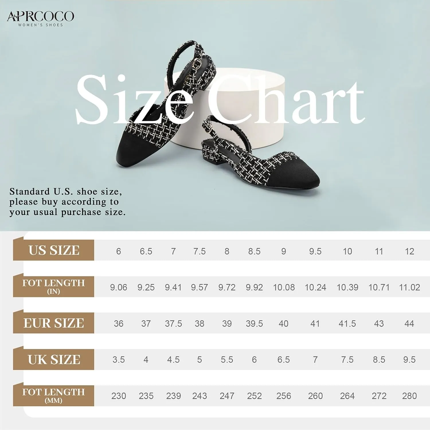 Slingback Flats for Women 2.0 Square Toe Two Toned Flats Wedding Shoes Low Heel Pumps for Women