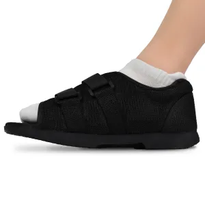SoleAid Post-Op Recovery Shoe - Women's Round Toe Orthopedic Protective Foot Brace - Adjustable Lightweight Post-Surgical Walking Shoe (Womens: 4-6)
