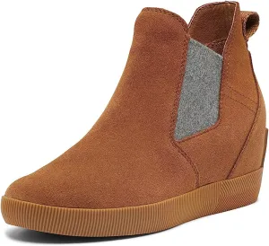 SOREL Women's Out N About Slip-On Wedge Boot
