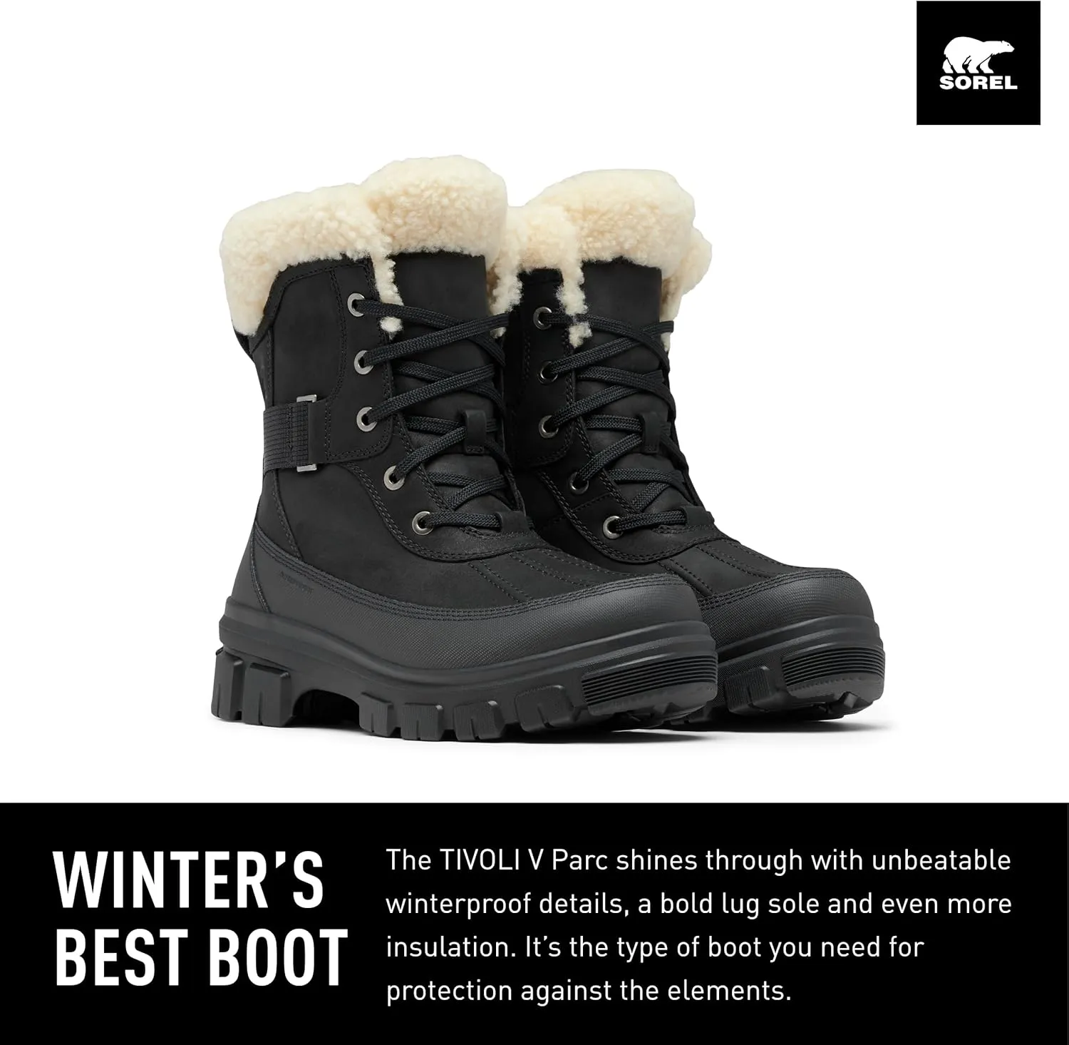 SOREL Women's Tivoli V Parc Waterproof Boot