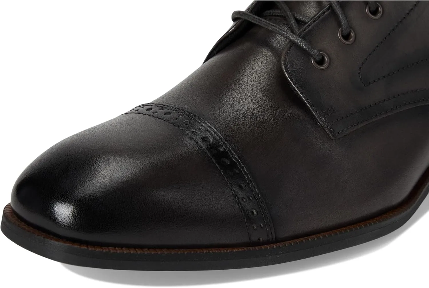 Stacy Adams Men's Henry Cap Toe Lace-up Boot Fashion