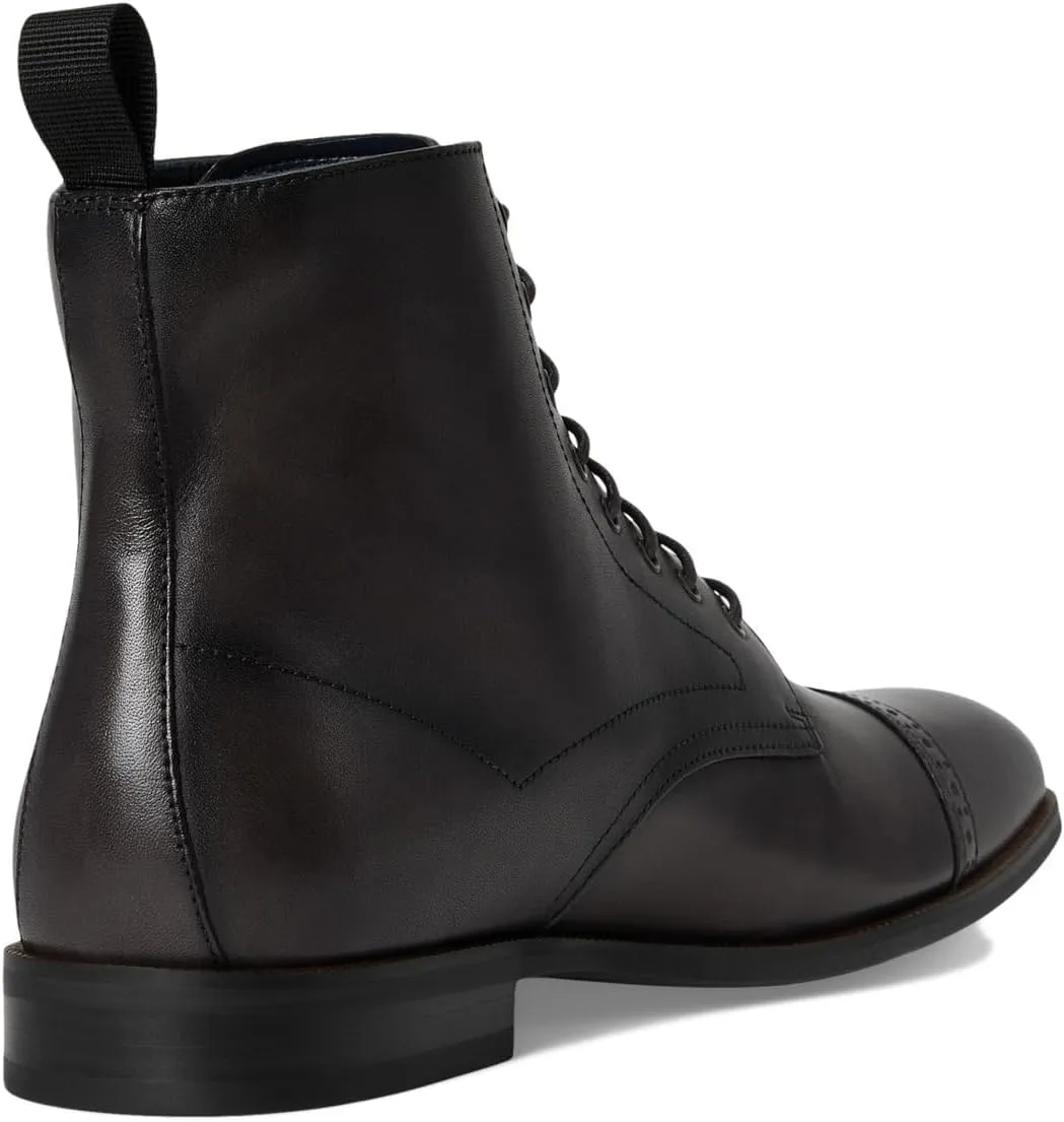 Stacy Adams Men's Henry Cap Toe Lace-up Boot Fashion