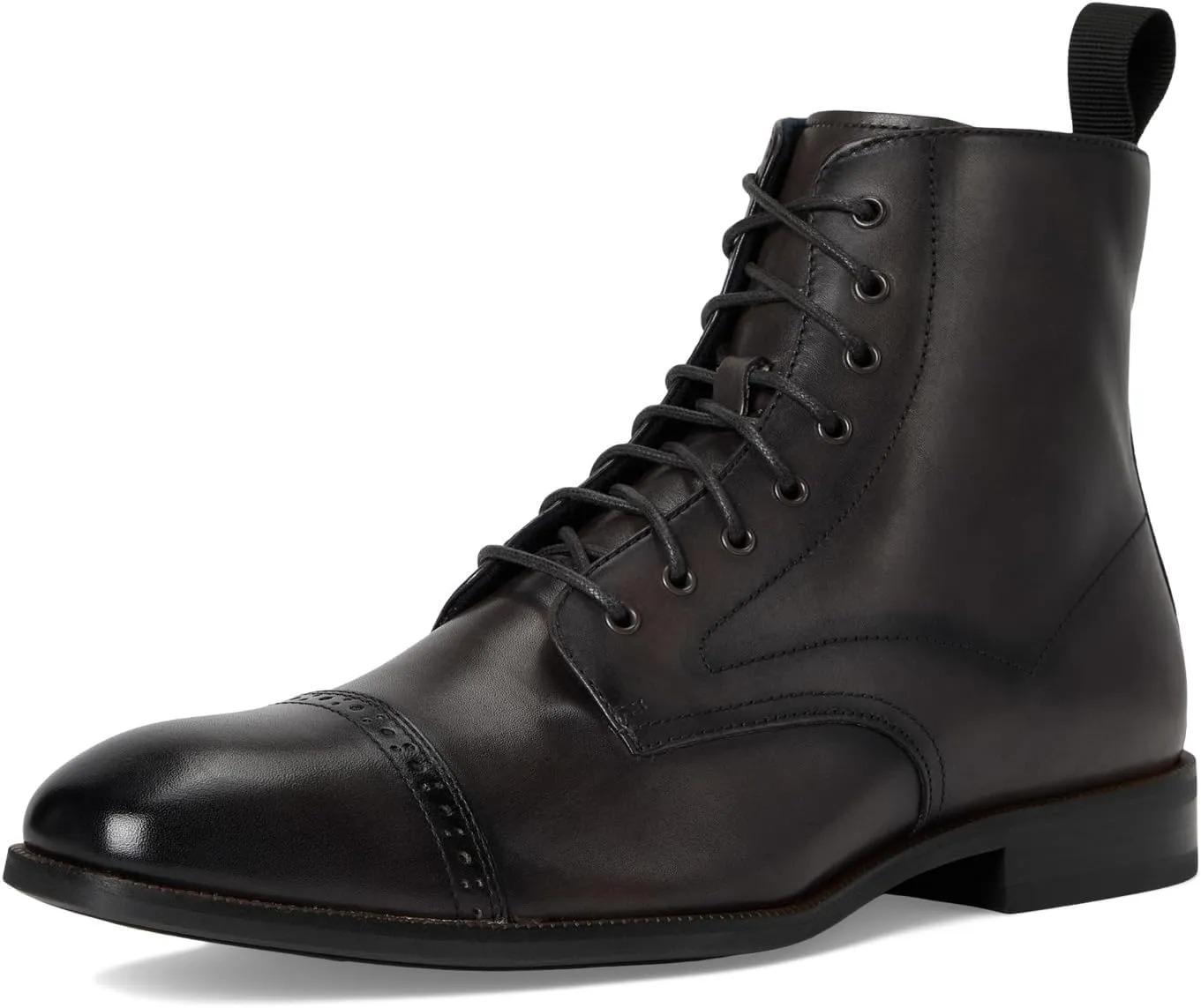 Stacy Adams Men's Henry Cap Toe Lace-up Boot Fashion