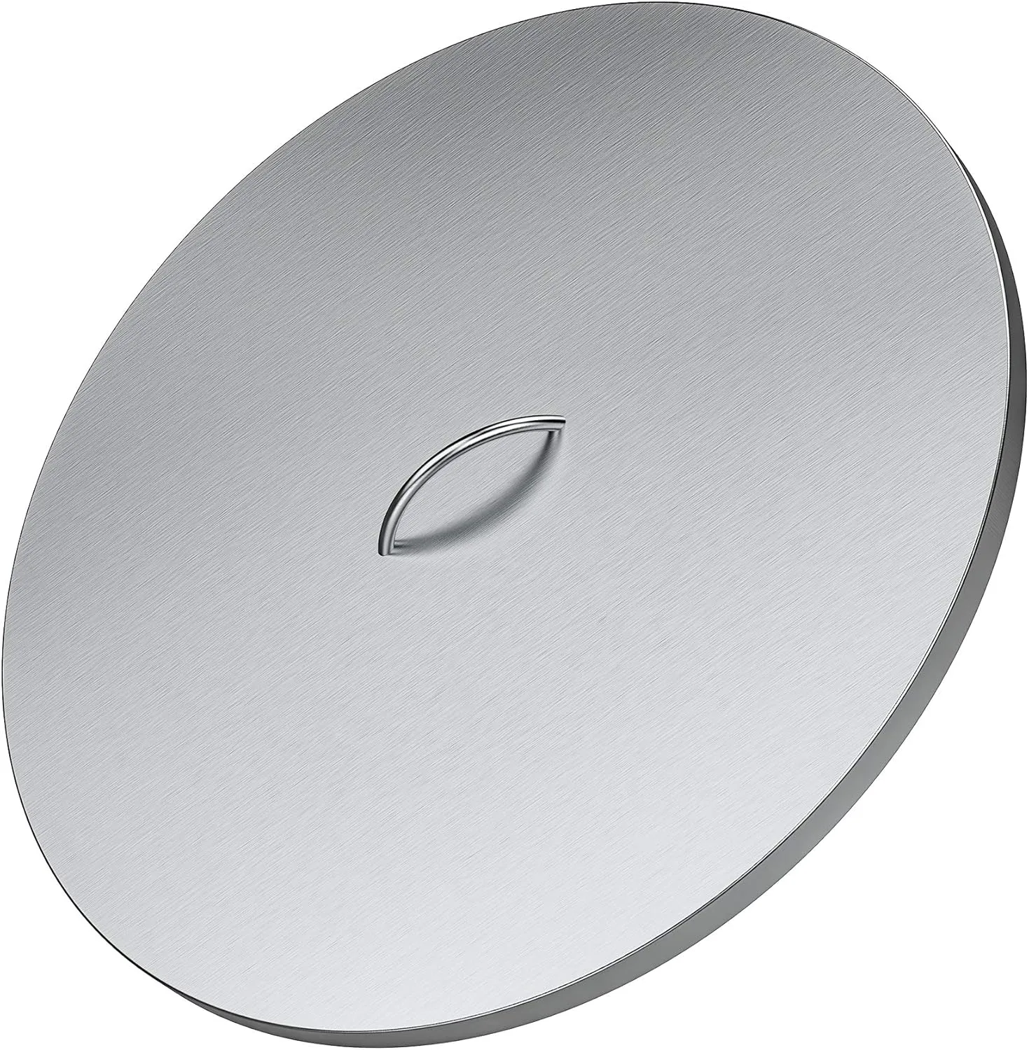 Stanbroil 28" Stainless Steel Fire Pit Cover Fits 25" Inch Round Drop-in Fire Pit Pan and 24" Round Flat Fire Pit Pan