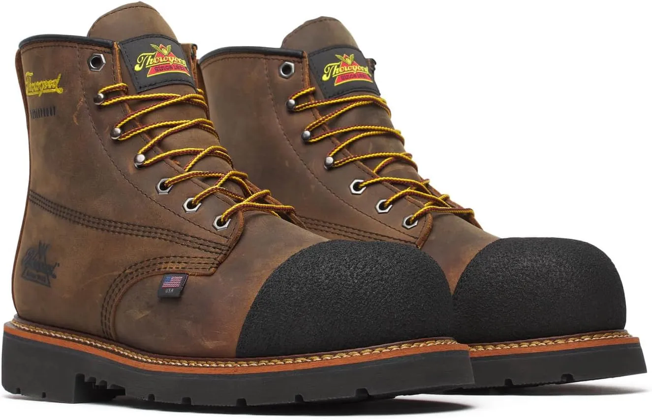 Thorogood Hammerhead Series 6'' Waterproof Safety Boot for Men - Durable Industrial and Construction Footwear
