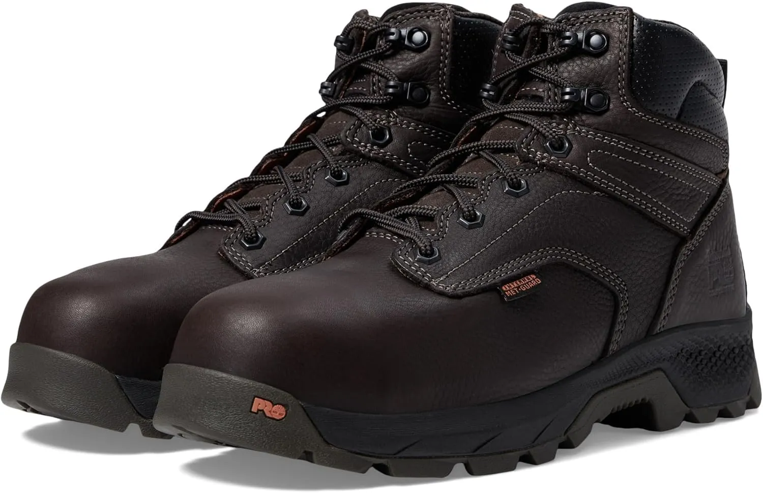 Timberland PRO Men's Titan EV 6" Composite Safety Toe Internal Metguard Industrial Work Boot, Brown, 11.5 Wide