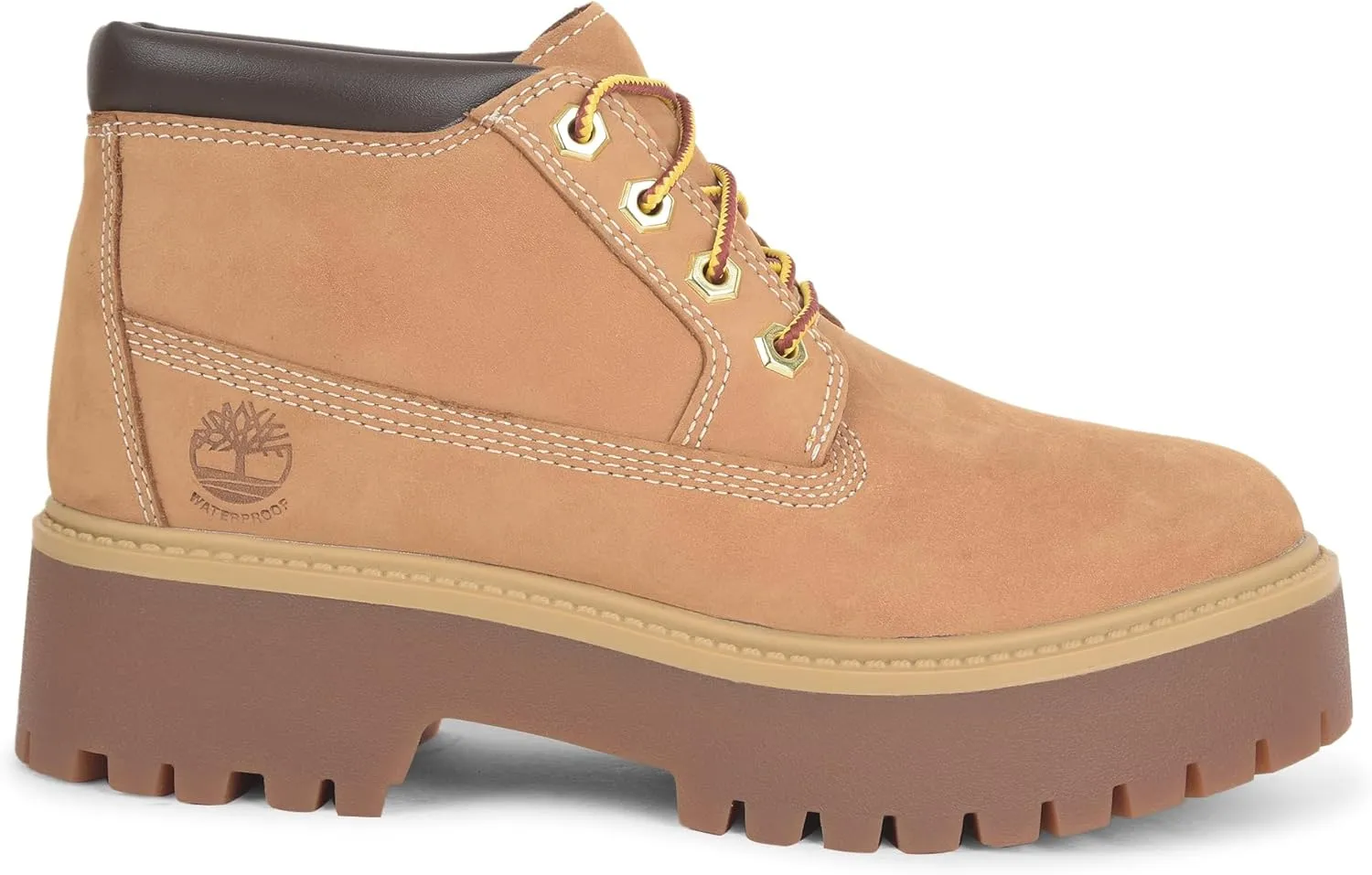 Timberland Women's Stone Street Platform Waterproof Chukka Boot