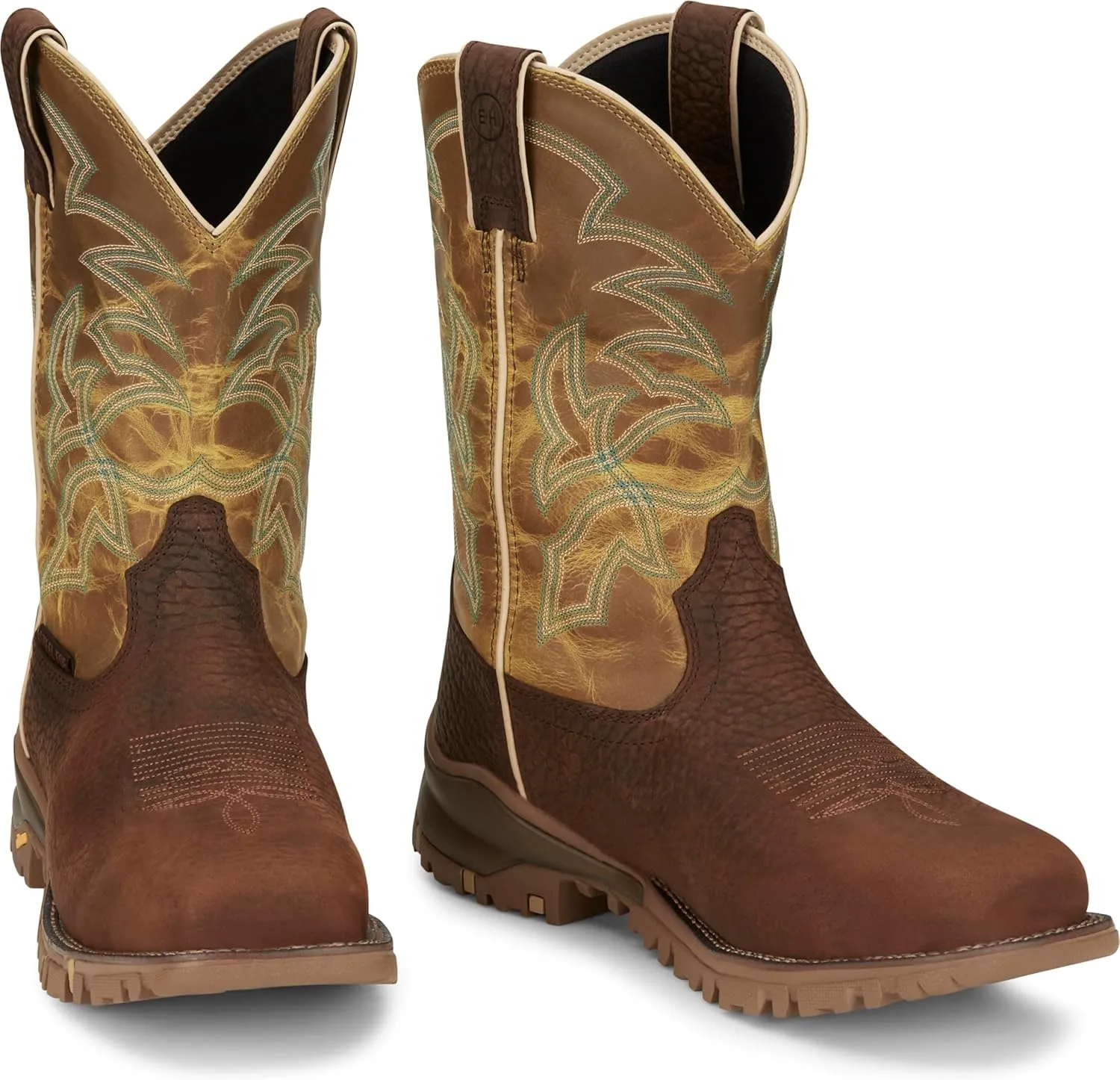 Tony Lama Men's Roustabout 11" Steel Toe Work Boot