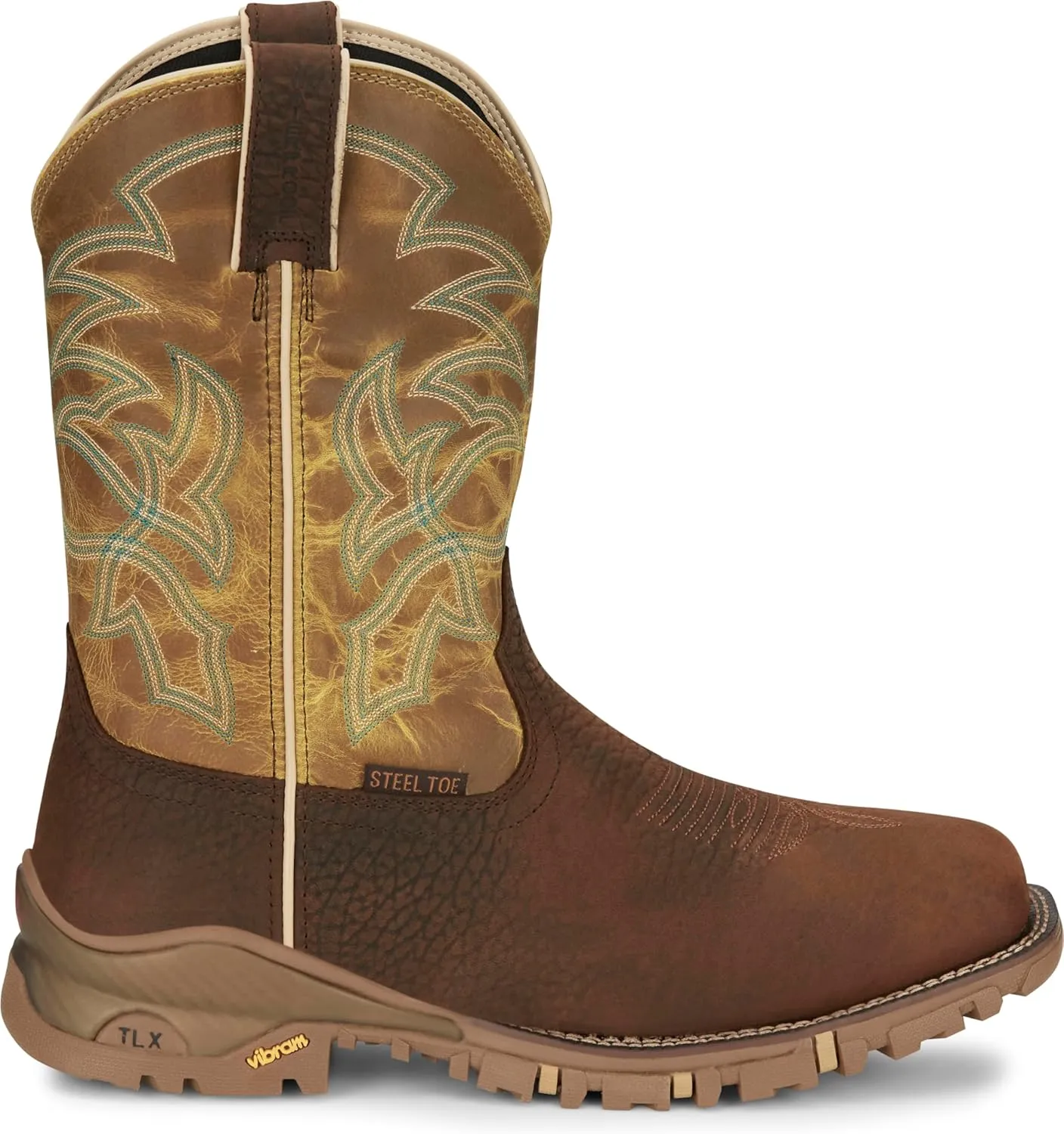 Tony Lama Men's Roustabout 11" Steel Toe Work Boot