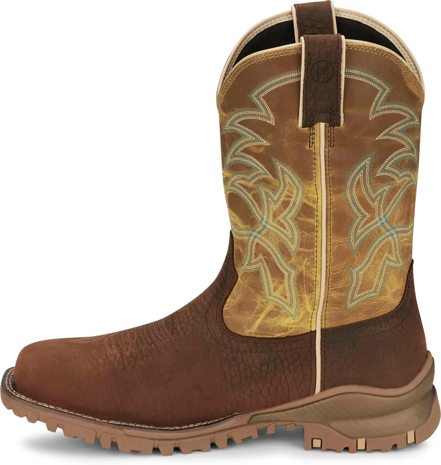 Tony Lama Men's Roustabout 11" Steel Toe Work Boot