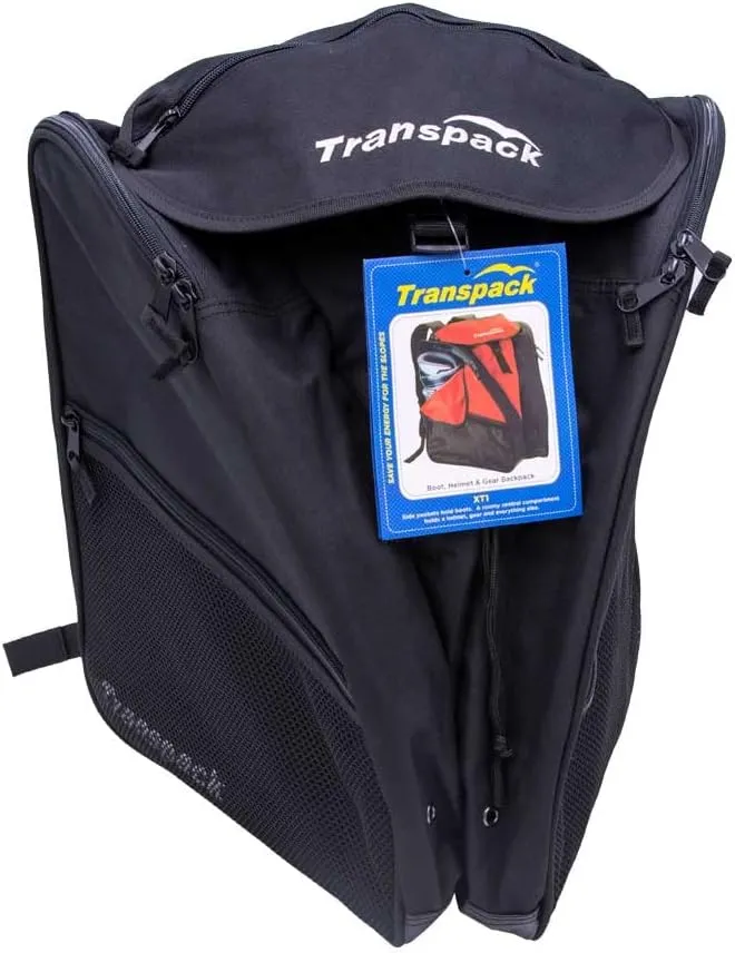 TRANSPACK Unisex XT1 Print Water-Resistant Travel Winter Sports 46L Ski/Snowboard Boot Helmet Goggles & Gear Backpack Bag