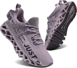 UMYOGO Women's Running Shoes Non Slip Athletic Tennis Walking Blade Type Sneakers