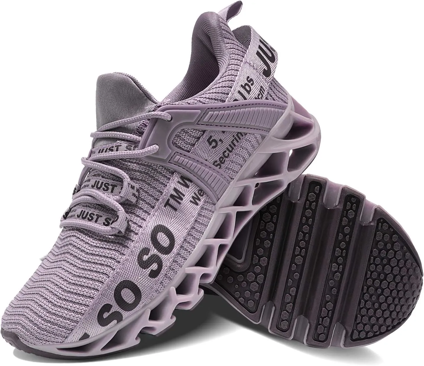 UMYOGO Women's Running Shoes Non Slip Athletic Tennis Walking Blade Type Sneakers