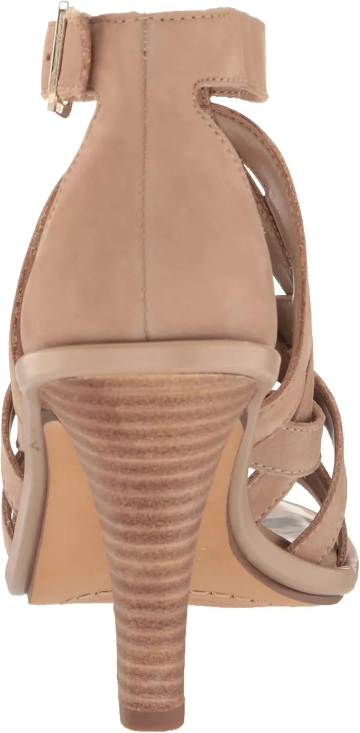 Vince Camuto Women's Frelly Stacked Heel Sandal Heeled
