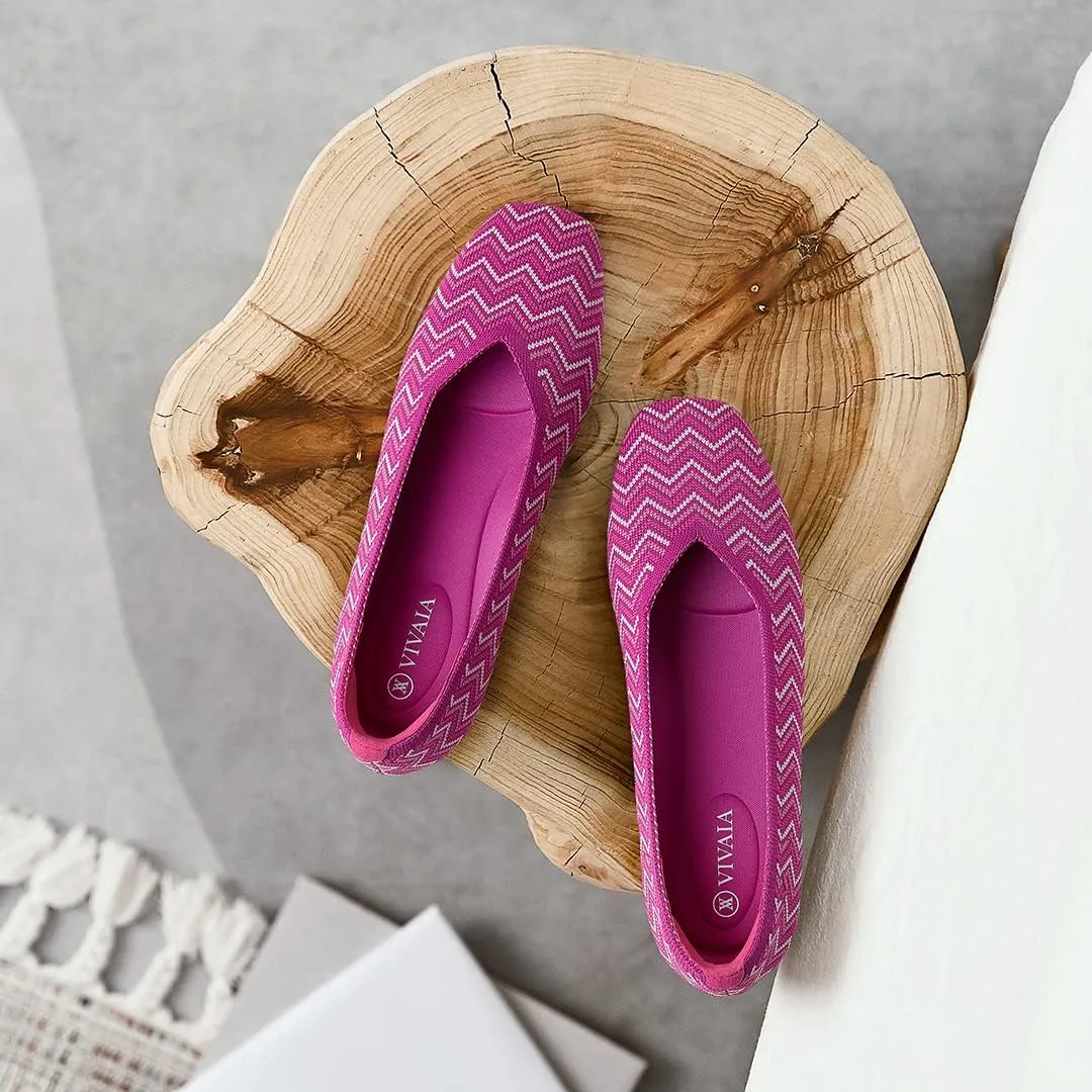 VIVAIA Margot 2.0 Women's Casual Flats Slip on Washable Ballet Flats Shoes Comfortable Square-Toe Style