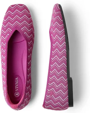 VIVAIA Margot 2.0 Women's Casual Flats Slip on Washable Ballet Flats Shoes Comfortable Square-Toe Style